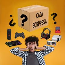 Cargar imagen en el visor de la galería, Caja sorpresa | Consola Retro | Auriculares | Teclado | Videojuegos | Altavoz MISTERY BOX Gamer | Mistery Box Electronic | Gaming |

