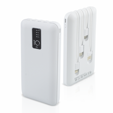 Cargar imagen en el visor de la galería, Batería Rápida Portátil Con 4 Cables USB Incluidos 20.000mAh
